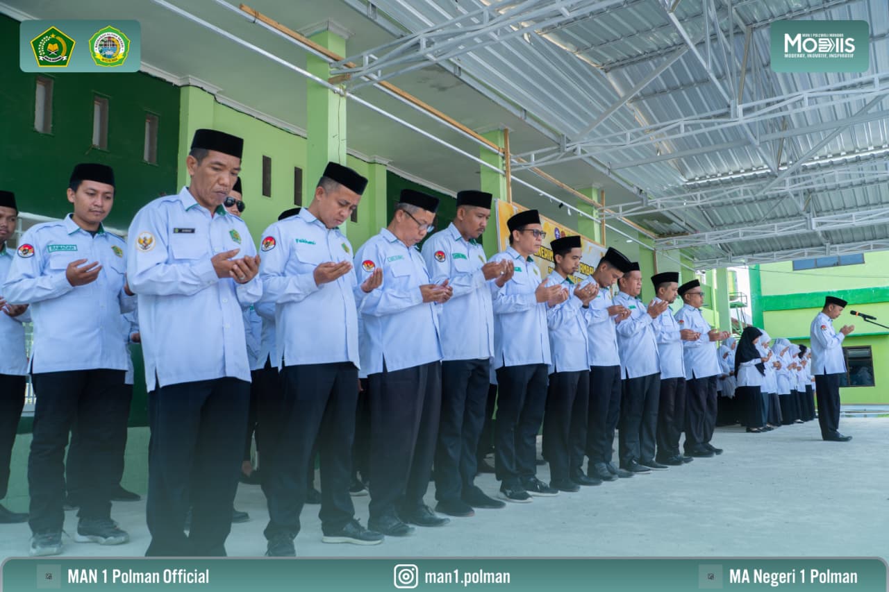 Apel Pagi MAN 1 POLMAN, Senin 24 November 2025
